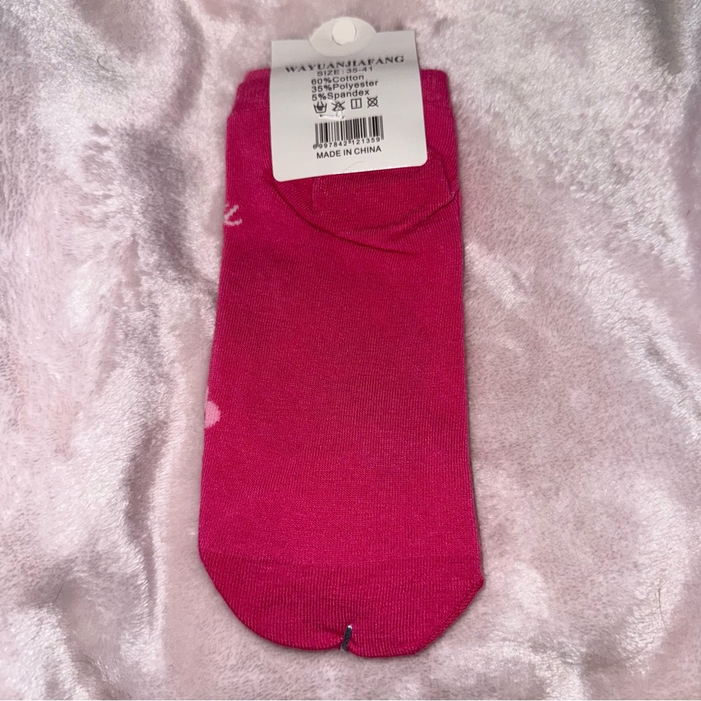 ✨✨5/$10✨✨ Hello Kitty Womens Girls One Pair Set Socks Cute Gift Size 35-41 New - Picture 4 of 5